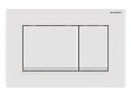 Geberit Sigma30 Betätigungsplatte für 2-Mengen-Spülung (weiß / weiß matt)
