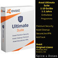 Avast Ultimate Security 2024 Key Code / 1 3 5 10 Geräte Multidevice / 1-3 Jahre