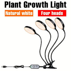 LED Pflanzenlicht Vollspektrum Grow Pflanzenlampe Streifen Wachstumslampe Timer