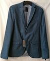 Gol-boys, Blazer, Größe 170, blau mit Leinen und Struktur slim fit