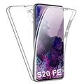 360° Grad Hybrid Handy Hülle Klar zu Samsung Galaxy S20 FE/5G TPU Case Komplett