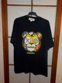 GILDAN Art Comic T-Shirt Streetwear Monster Teddy Bär MISUNDERSTOOD black 2XLXXL