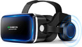 VR Brille PC mit Headset 3D, PC Unterhaltung für 4.7-6.5 Display, Android/iOS 4K