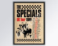 THE SPECIALS Reimagined 1980 UK Tour Poster A3