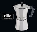 Cilio - Espressokocher "Aluminium Classico" 6 Tassen Induktion geeignet 321272