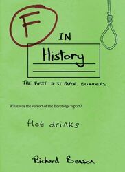 F in History (F in exams Minis) by Richard Benson 1849533261 FREE Shipping