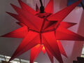 Roter Stern Beleuchtung Herrnhutter Garten Lampe Licht Weihnachtsstern 40cm