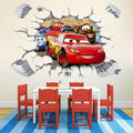 XXL Cars Auto Kinderzimmer Aufkleber McQueen Wandtattoo Wandaufkleber Sticker