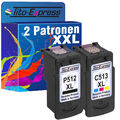 Patronen für Canon PG-540 CL-541 CL-546 PG-50 CL51 PG-510 CL-511 PG-512 CL-513 