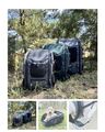 Tarigs Hunderucksack PeakStone Backpack in schwarz 