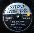 0928/ EVERLY BROTHERS-Bye, bye love-I wonder if I care as much-78rpm Schellack