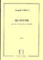 Quatuor A Cordes Op 4 Parties | Joaquín Turina | Partitur | Max Eschig