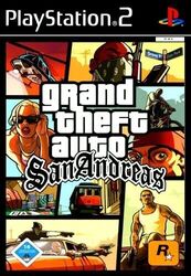 PS2 - Grand Theft Auto / GTA: San Andreas DE mit OVP OVP beschädigt