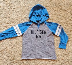 cooles Langarm Sweatshirt Kapuze Gr. 122 Tommy Hilfiger