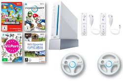 Nintendo Wii Konsole XXL Set 1 bis 4 Spieler Mario Kart Bros. Sports und Party✅ Märzspecial! ✅ 1 Gratis Spiel zu jeder Bestellung ✅
