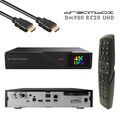 Dreambox DM900 RC20 4K E2 Linux PVR 2xDVB-S2X 1xDVB-C/T2 Triple MS Receiver