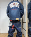 NEU*FUBU PLATINUM VINTAGE JEANS JACKE*FAT ALBERT THE JUNKY YARDGANG XL DEADSTOCK