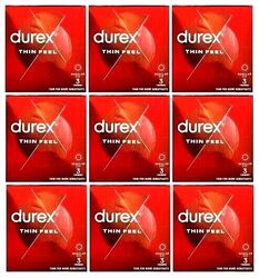 Durex Thin Feel Elite Kondome - Close Natural Intimate - Einzelhandelsboxen - Schnelle P&P