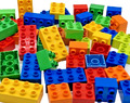 Lego Duplo 150 Steine 4er & 8er 2x2 2x4 Noppen Grundbausteine BUNTE DUPLOSTEINE