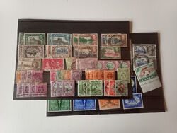 Lot Briefmarken Ceylon, British Empire