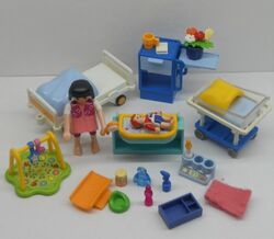 Mama und Baby im Krankenzimmer +++ Krankenhaus ++++ Rettung ++ Playmobil