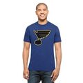 NHL T-Shirt St. Louis Blues Splitter blau 47 Brand Eishockey Logo