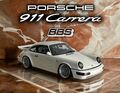 1 of 1 Porsche 911 964 Carrera 1:18 BBS RS E50 Auto Handmade GT Art Weiss Spirit