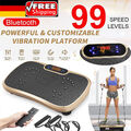 Vibrationsplatte Vibrationstrainer Fitness Rüttelplatte 99 Level bis 150 kg Neu