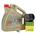 4L CASTROL EDGE 5W-30 Motoröl + MANN Ölfilter für VW GOLF 4 5 6 POLO 3-5 1.4 1.6