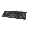 HAMA Basic-Tastatur "KC-200", Schwarz (00182681)