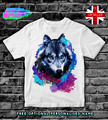 T-Shirt Wolf Lover Kinder Top Jungen Mädchen T-SHIRT #1