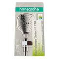 Hansgrohe Raindance Select E 120, Handbrause Ecosmart, weiß chrom 26521400