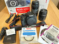 Canon EOS 600D Kamera 18.0MP Kit mit EF-S 18-55mm III und EF 75-300mm III