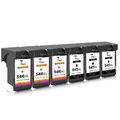 SET PATRONEN PG545 CL546 XL für CANON PIXMA MG 2450 2550 2950 MX495 TS 3150 3350