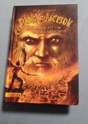 Percy Jackson 04. Die Schlacht um das Labyrinth, Rick Riordan (2011, Gebunden)