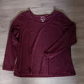 Longsleeve  bordeaux - Gr. XXL (50/52)