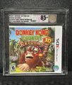 Donkey Kong Country Returns Nintendo 3DS VGA 85+ NM+ Gold (No WATA, Pixel)