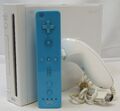 Nintendo Wii Videospielkonsole mit Fernbedienung & Nunchuck - weiß *fehlende Klappe