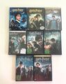 Harry Potter alle Filme komplett deutsch Filme 1 - 7 teilweise NEU 8 DVD´s