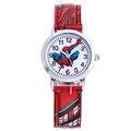 Kinder Armbanduhr Kinderuhr Spiderman Jungenuhr children watch Geschenk Neu Rot