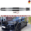 Seitenschweller Ansätze SCHWARZ für BMW X5 F15 F85 X5M F16 X6 F86 X6M Schweller