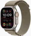 Apple Watch Ultra 2 LTE 49mm Titanium Alpine Loop Olive small MREX3 !!