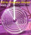 528 Hz Solfeggio Frequenz Aura-Harmonie Energie-Pendant Multiwellen-Oszillator