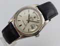 ROLEX Day-Date 36 - White Gold - 1803 - Linen Dial - 1972