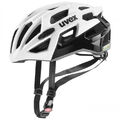 UVEX Race 7 Fahrradhelm, 51 - 55 cm NEU in weiß/schwarz (S4109680215)