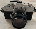 Vintage! Minolta SRT303 Spiegelreflexkamera Minolta Rokkor 50mm Objektiv