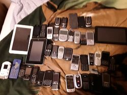 Konvolut, Sammlung 38 Handys: Nokia, siemens, Samsung, Motorola, LG