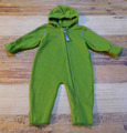Hoppediz Fleece Anzug Gr. 56 -62, Baby, Overall, grün
