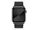 Apple Watch S5 Hermès 40mm Edelstahlgehäuse Single Tour Swift-Lederarmband Black