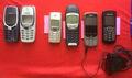 Handy Sammlung/Konvolut NOKIA 6303 ci, 6510, 6210, Samsung GT-E1080, Hülle 3310